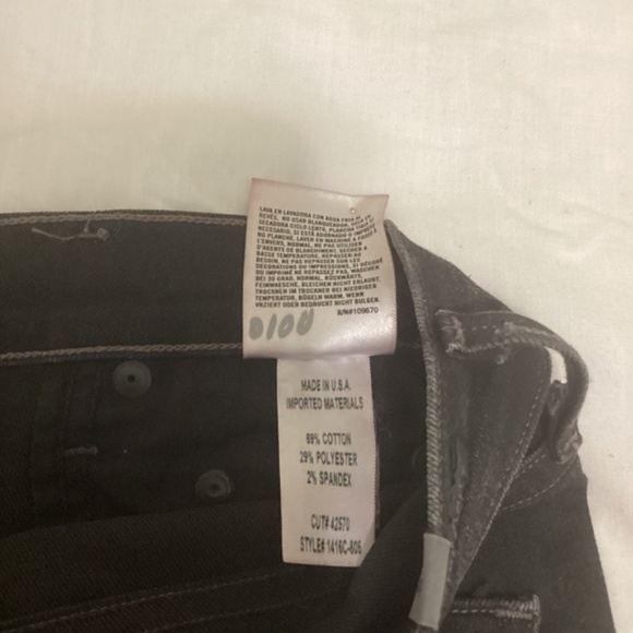 Citizens Of Humanity Rocket High Rise Black Skinny Jean - Picture 9 of 11